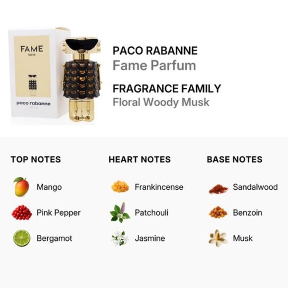 Lot of 4 Paco Rabanne Set,Fame EDP Fame Parfum PhantomEDT-4x1.5ml,0.05oz-4pc-NEW - Picture 11 of 13